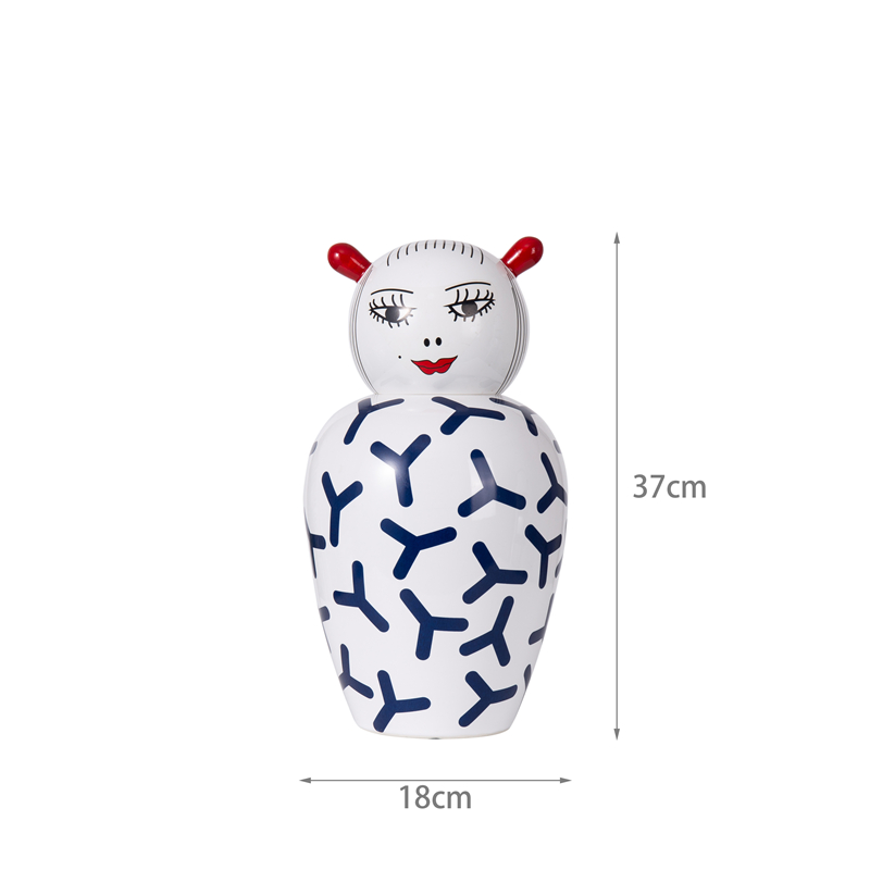 Porcelain Vase Series Continental Dolls27