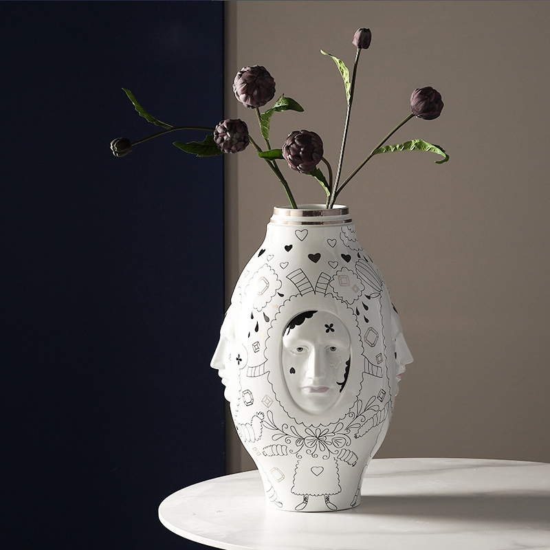 Spanish Lladro Elegant Ceramic Vase09